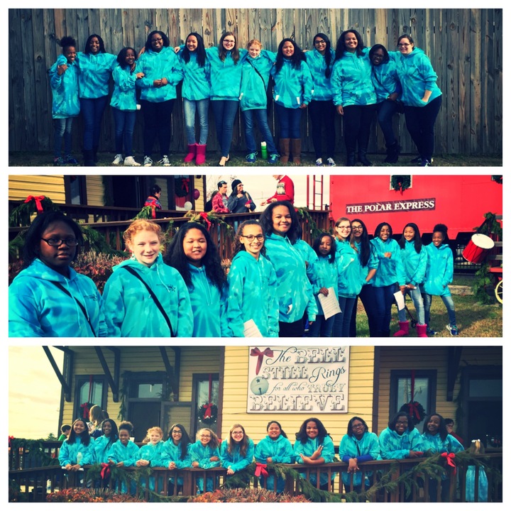 Caroling At The Polar Express  T-Shirt Photo