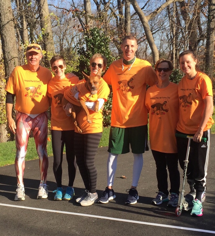 Turkeys Trotting T-Shirt Photo