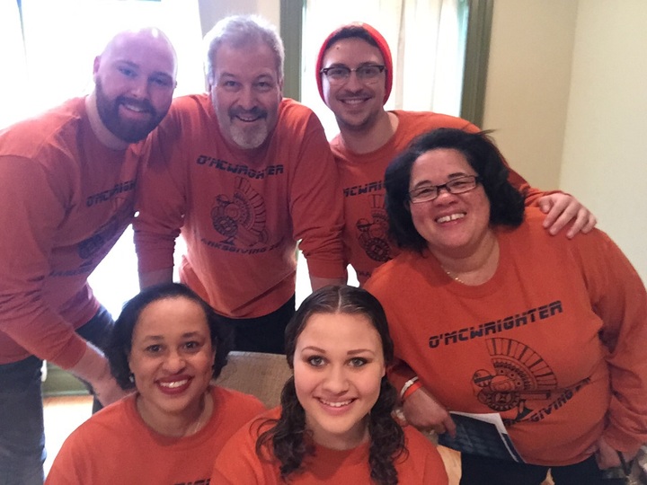 O'mc Wrighters Thanksgiving  T-Shirt Photo