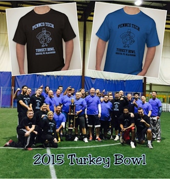 Turkey And Football T-Shirt Photo