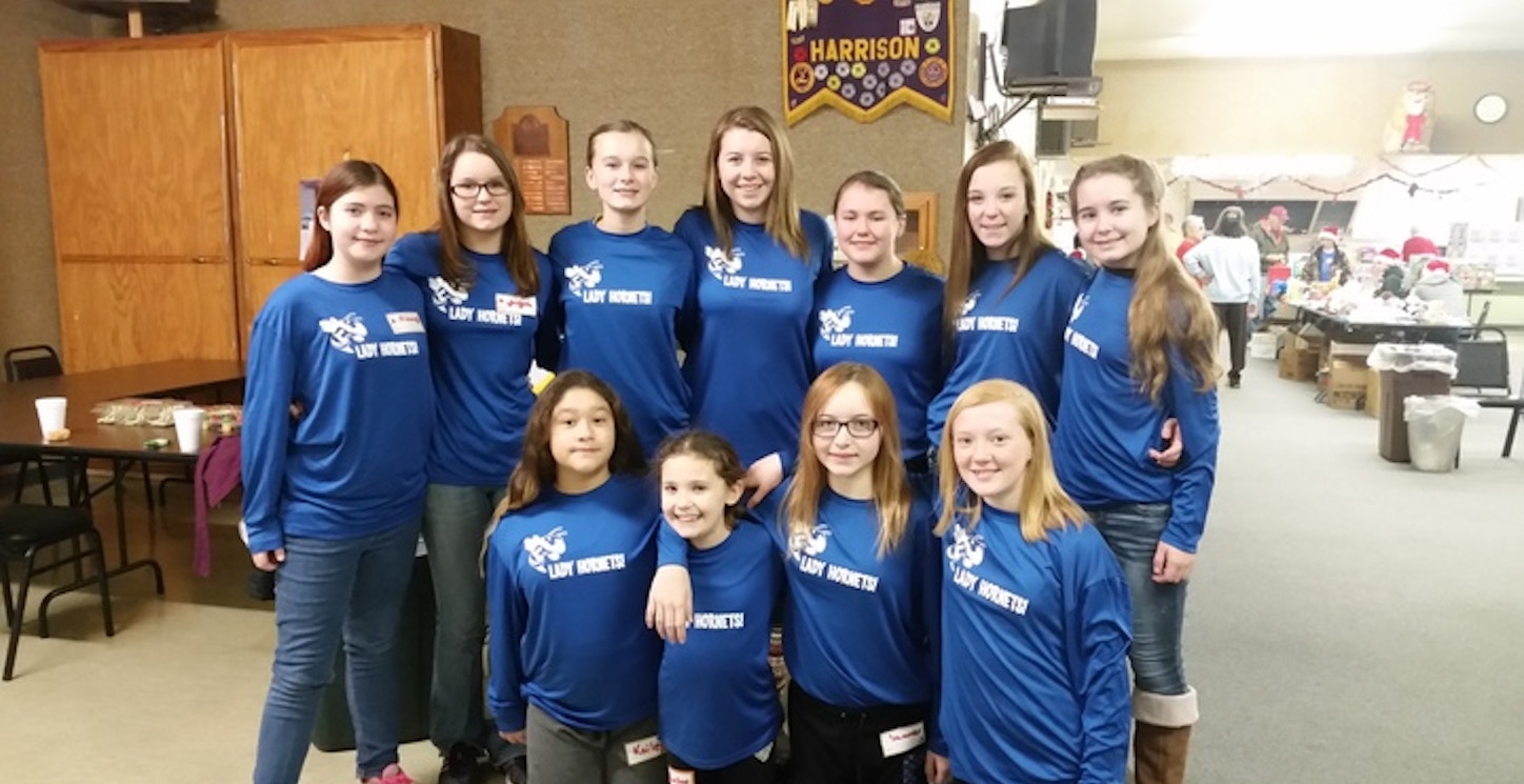 Picture of Hms Lady Hornets Give Back Custom T-Shirt Design Hms Lady Hornets Give Back T-Shirt Photo