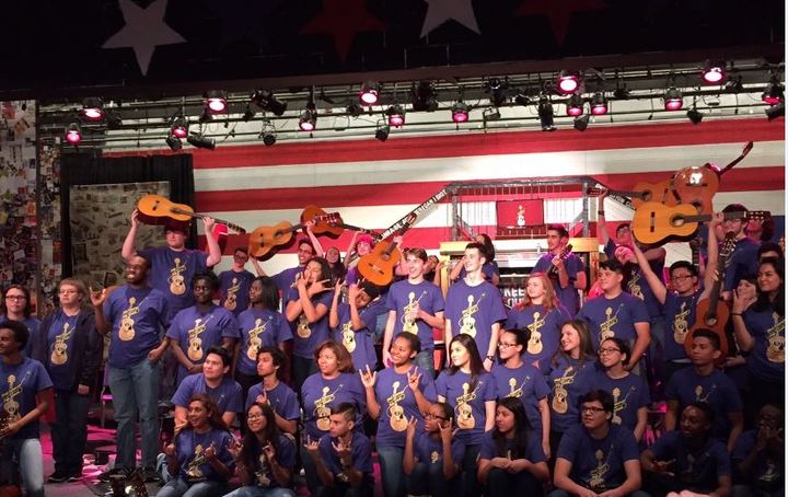 West Po Guitar    Turn It Up! T-Shirt Photo