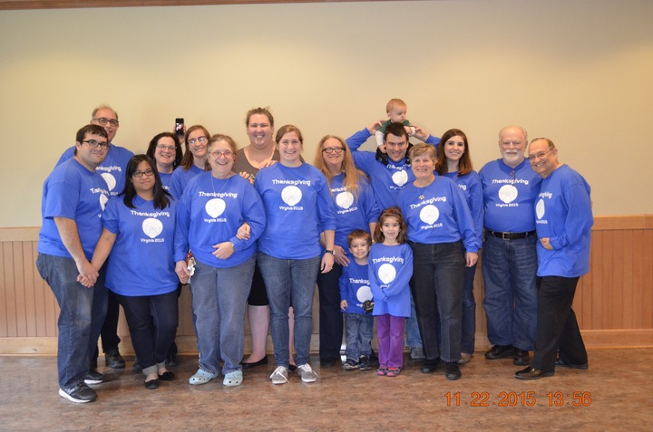 Thanksgiving Fun With The Family T-Shirt Photo