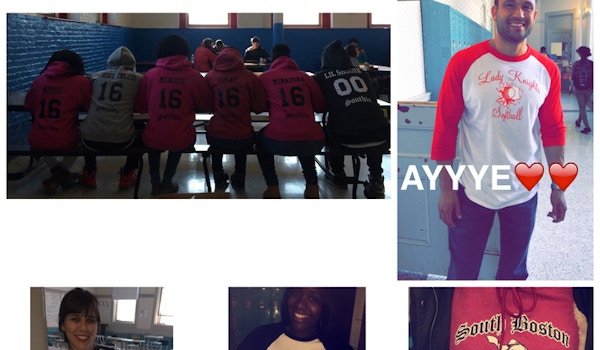 Picture of South Boston Knights Custom T-Shirt Design South Boston Knights T-Shirt Photo