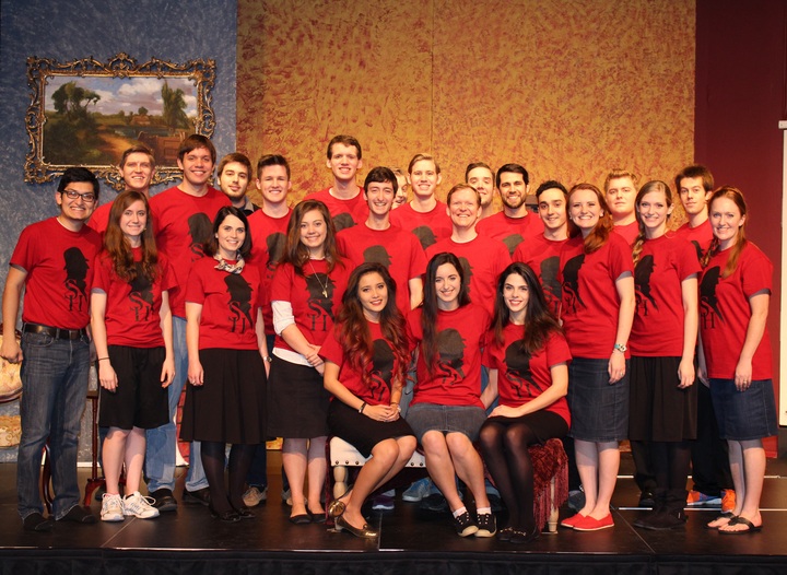 Sherlock Holmes Cast And Crew T-Shirt Photo