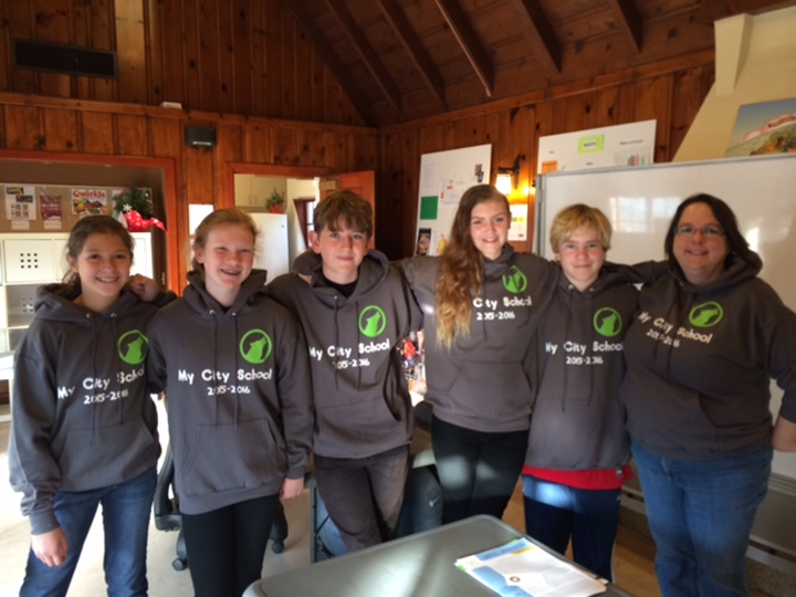 Mcs Students In Their Hoodies!! T-Shirt Photo