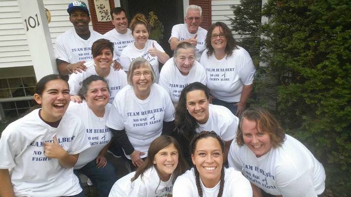 Team Hurlbert: No One Fights Alone T-Shirt Photo