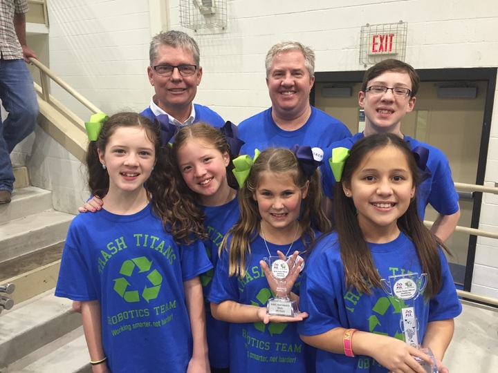 Trash Titans Rookie Robotics Team Wins 2nd Place T-Shirt Photo