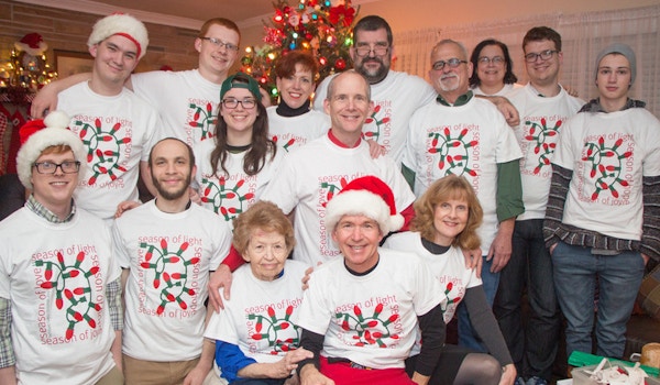 Archibald Family Christmas 2015 T-Shirt Photo