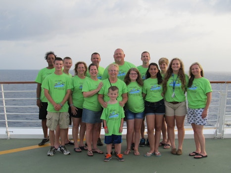 Family Reunion Cruise 2015 T-Shirt Photo