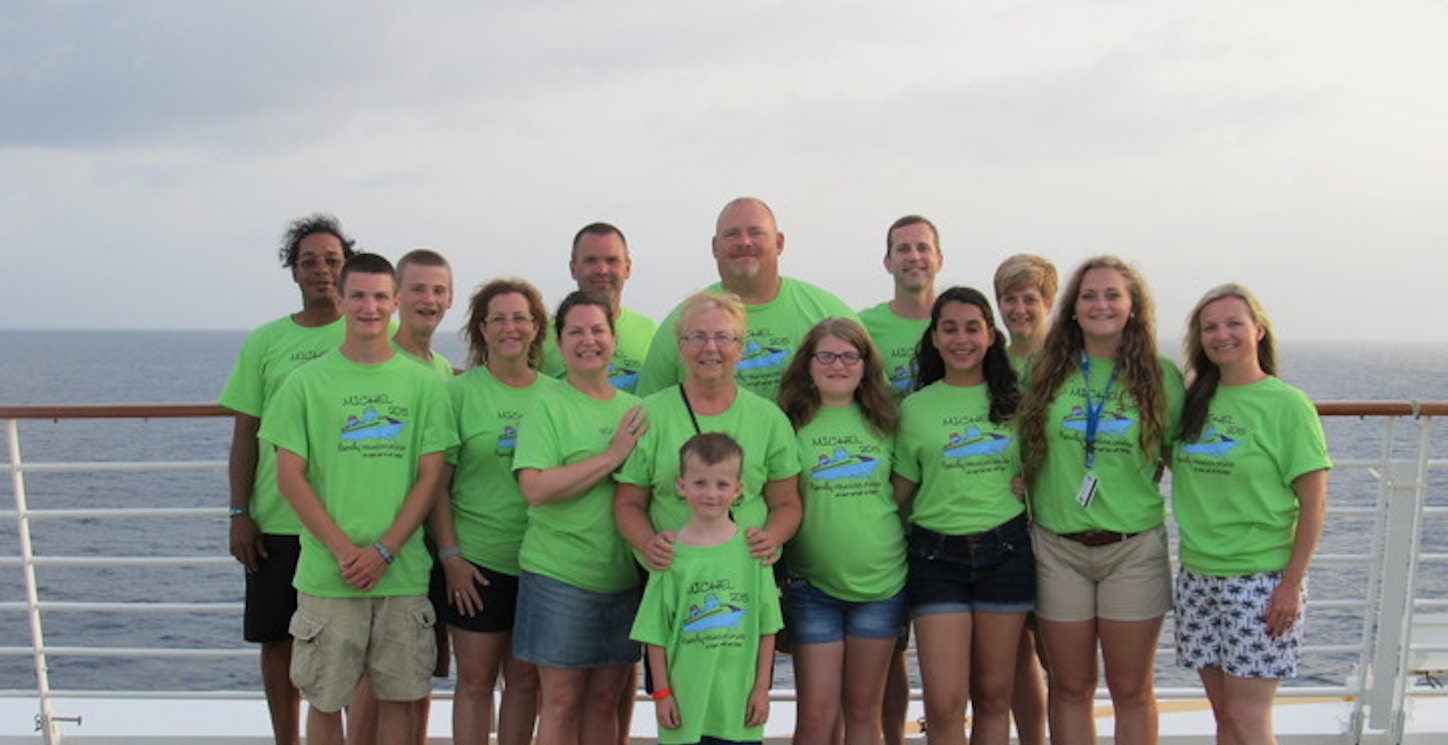 Family Reunion Cruise 2015 T-Shirt Photo