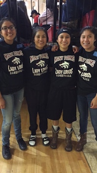 Lady Lobos Basketball T-Shirt Photo