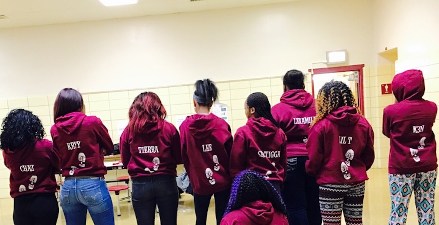 Picture of Lths Step Team Custom T-Shirt Design Lths Step Team T-Shirt Photo
