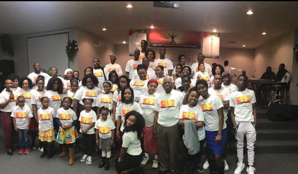 Picture of Wolc Youth 1st Annual Revival Custom T-Shirt Design Wolc Youth 1st Annual Revival T-Shirt Photo