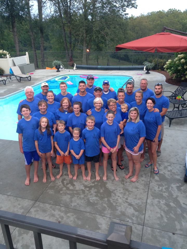 Family Pool Party T-Shirt Photo