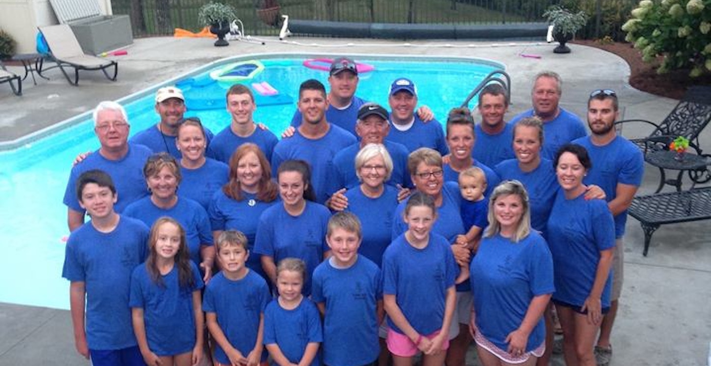 Family Pool Party T-Shirt Photo