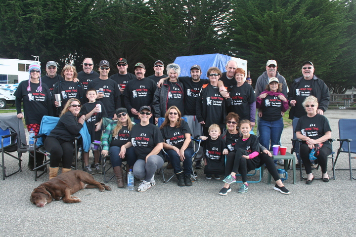 Syd's 70th Birthday Camping Weekend T-Shirt Photo
