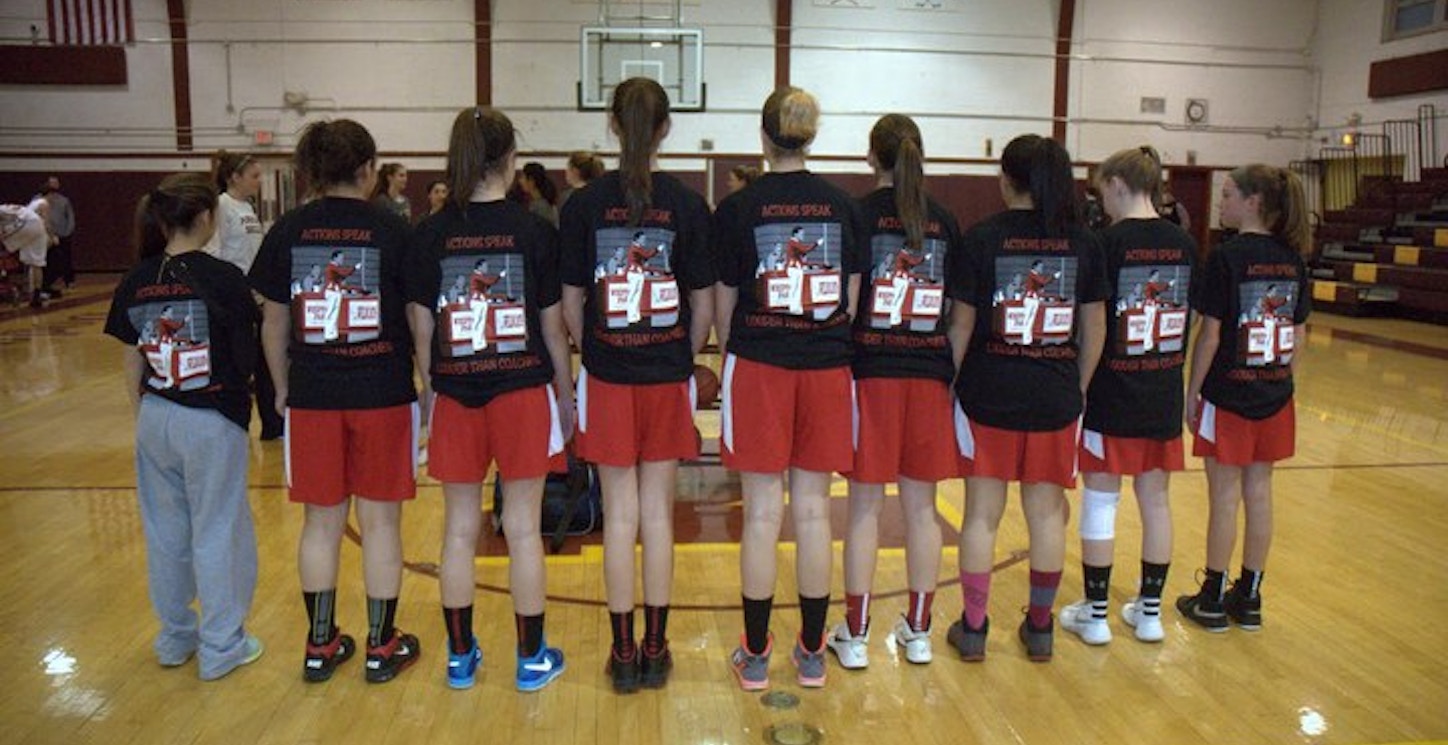Whippany Park Girls Basketball Team T-Shirt Photo