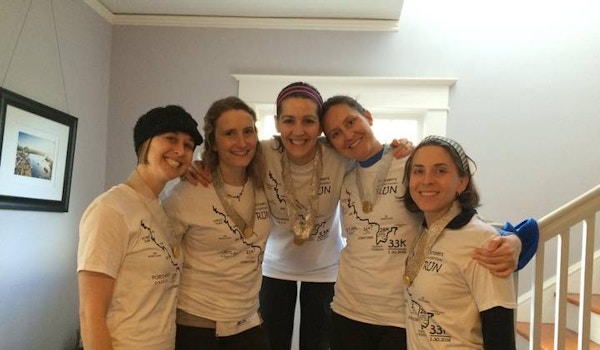 Picture of Kristen's 33 K Run Custom T-Shirt Design Kristen's 33 K Run T-Shirt Photo