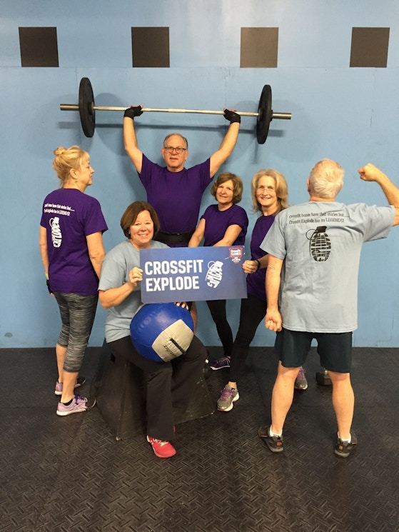 The Legends Of Crossfit Explode. West Chester, Pa T-Shirt Photo