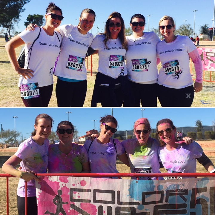 Color Run Fun T-Shirt Photo