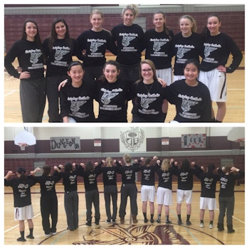 Quigley Catholic Lady Spartans   Onward And Upward   Looking Great In Custom Ink! T-Shirt Photo