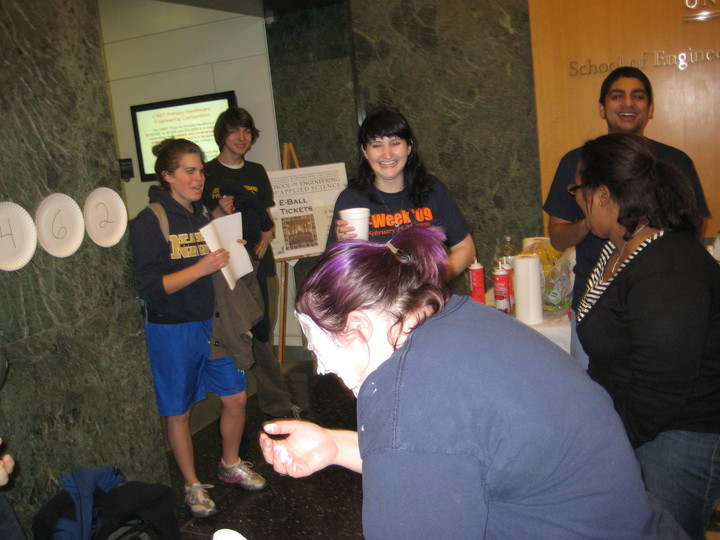 Pi Eating Contest As Just One Of The Many Great Events At Gw T-Shirt Photo