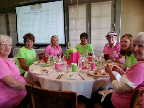 Pretty In Pink And Grand In Green  T-Shirt Photo