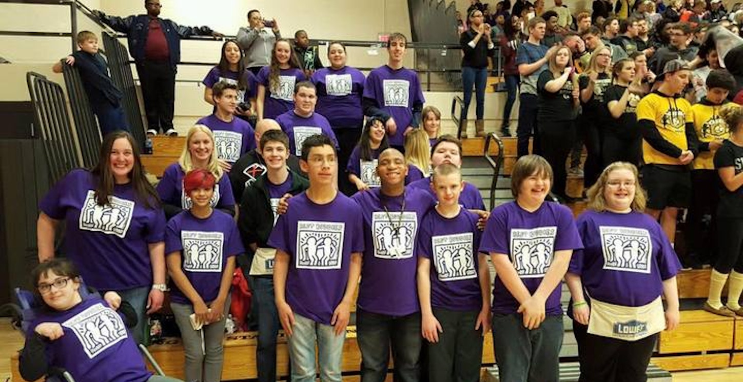 Picture of Griffith Best Buddies Custom T-Shirt Design Griffith Best Buddies T-Shirt Photo