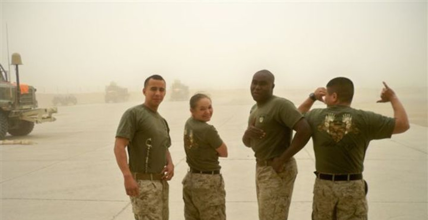 Motor T Marines With New Section Shirt T-Shirt Photo