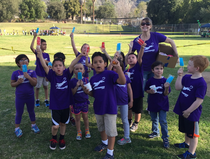 Popsicles For The Purple Panthers After The Jog A Thon! T-Shirt Photo