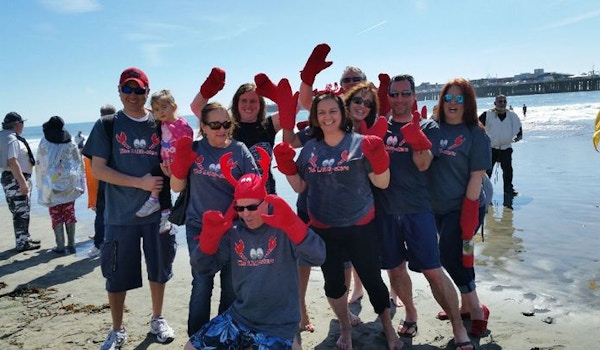 Making A Plunge For Special Olympics Santa Cruz T-Shirt Photo