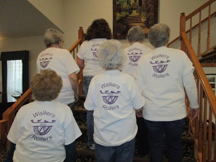 Walkers & Rollers T-Shirt Photo