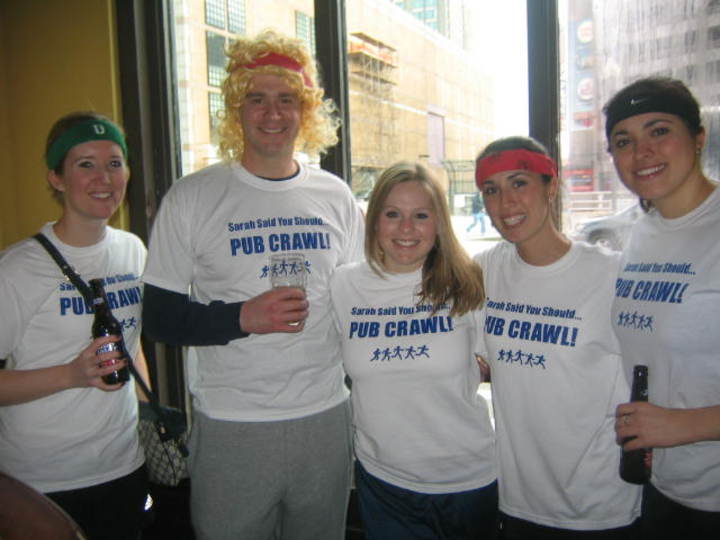 Sarah Said You Should Pub Crawl! T-Shirt Photo
