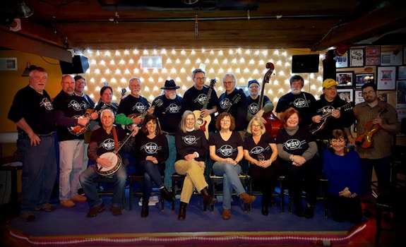 Wsu (Whoever Shows Up) Bluegrass Band T-Shirt Photo