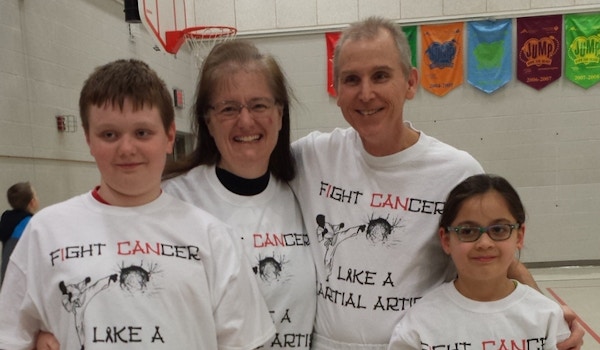 Fight Cancer Like A Martial Artist! T-Shirt Photo