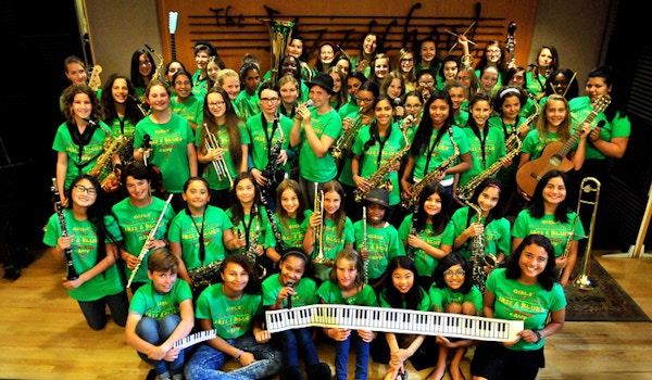 Picture of Jazzschool Girls' Jazz & Blues Camp, Berkeley, Ca Custom T-Shirt Design Jazzschool Girls' Jazz & Blues Camp, Berkeley, Ca T-Shirt Photo