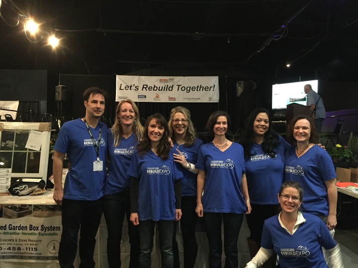 Rebuilding Our Community T-Shirt Photo