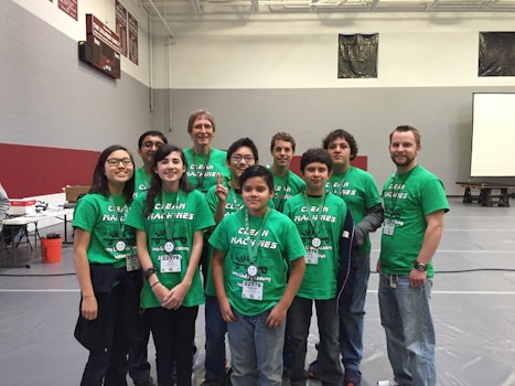 Our Team Tied For 1st In Robot Design! The Shirts Helped Add Team Identity And Spirit To The Day!. T-Shirt Photo