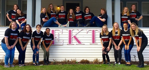 Ekt Takes The Stage For Greek Week! T-Shirt Photo