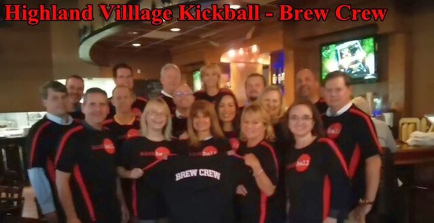 Highland Village Kickball   Brew Crew T-Shirt Photo