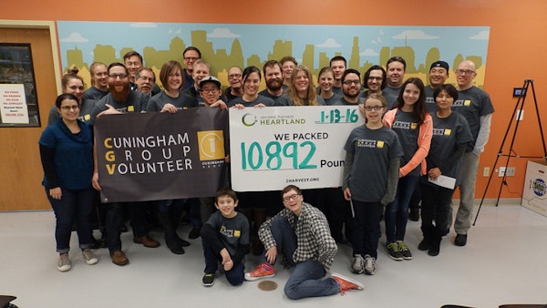 Cuningham Group Volunteers @ Second Harvest T-Shirt Photo
