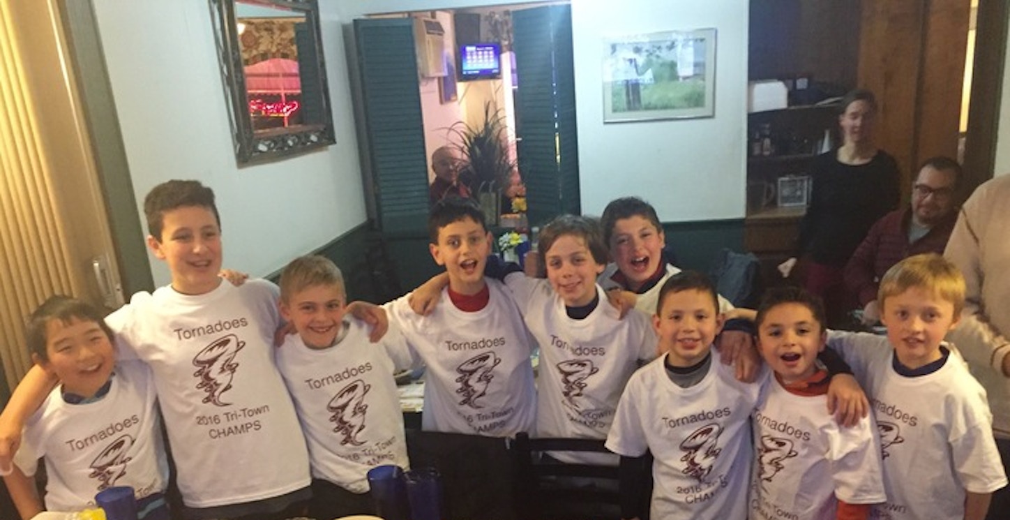 Picture of Tri Town Champs! Custom T-Shirt Design Tri Town Champs! T-Shirt Photo