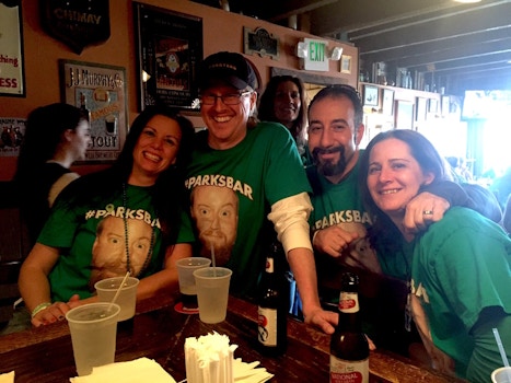 Coasters Crew Representing #Parksbar T-Shirt Photo