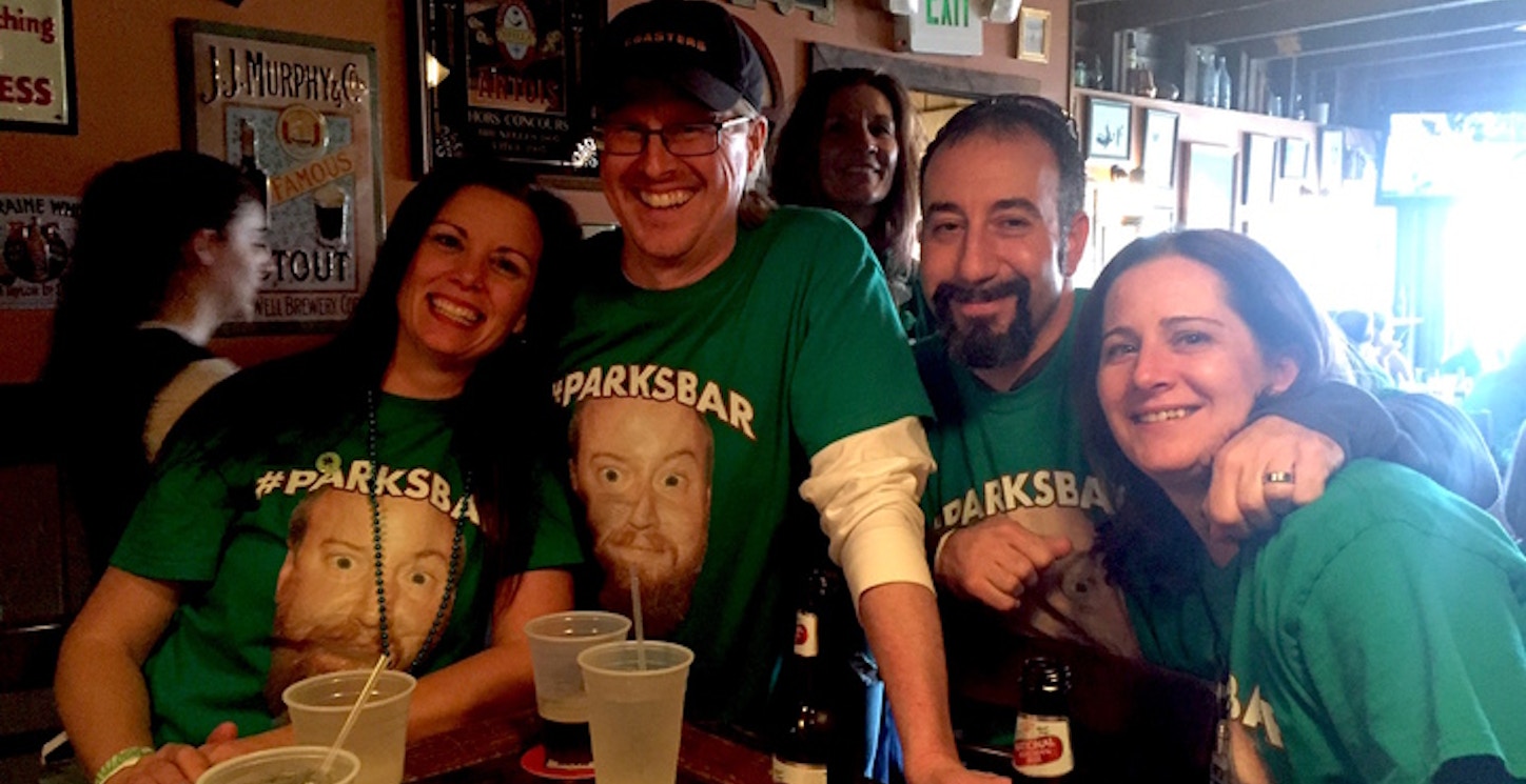 Coasters Crew Representing #Parksbar T-Shirt Photo