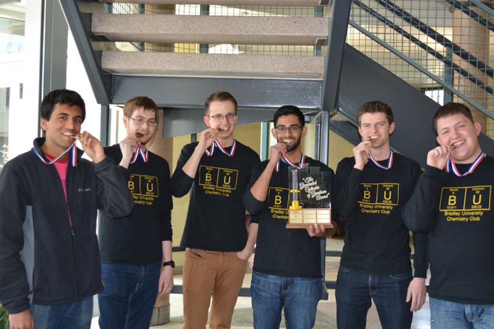 Victory Photo At Battle Of The Chem Clubs T-Shirt Photo