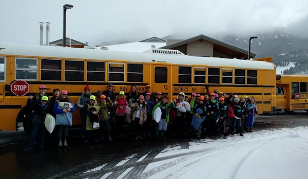 Students Fired Up About Wearing Their New Hats To Yellowstone! T-Shirt Photo