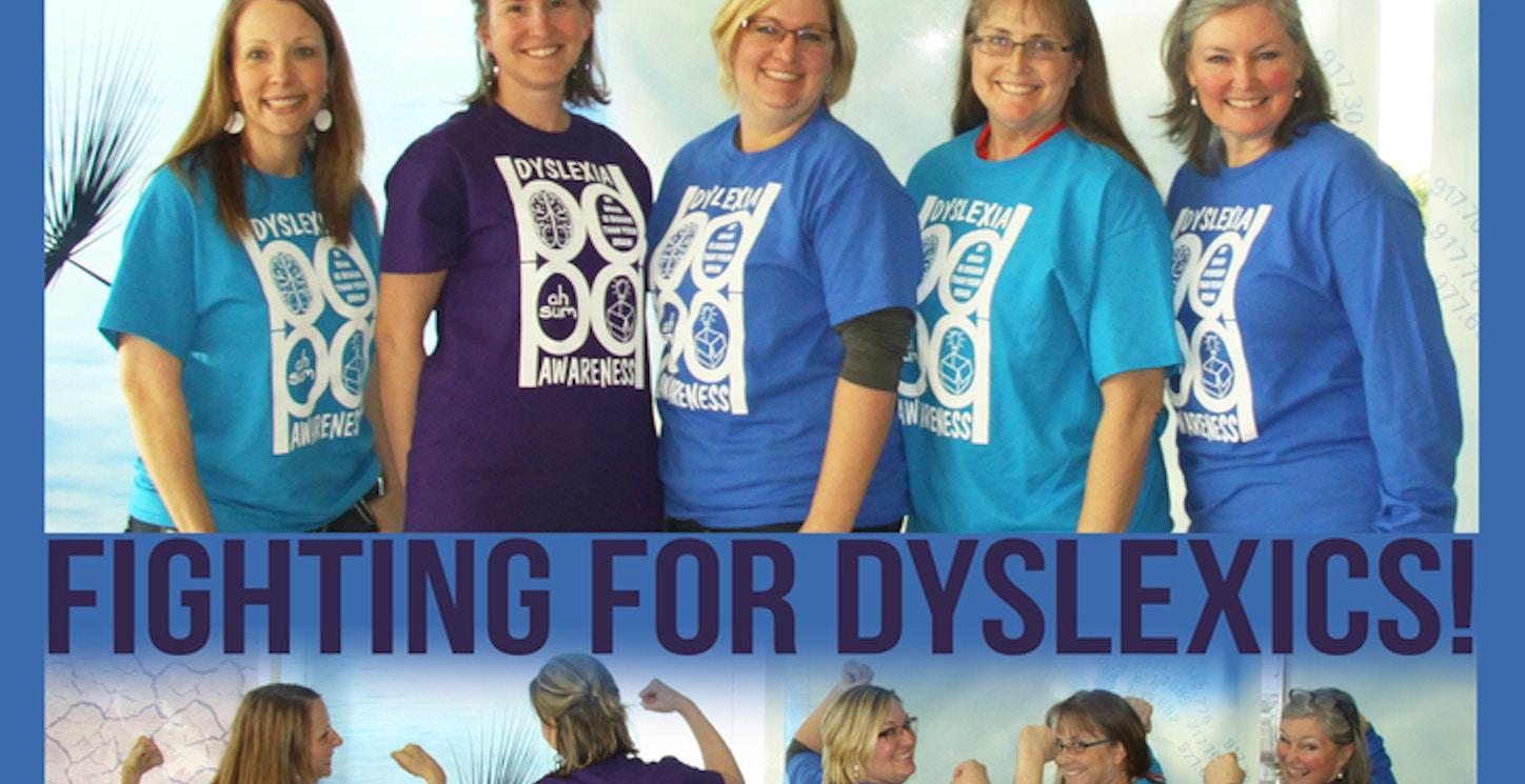 Fighting For Dyslexia T-Shirt Photo