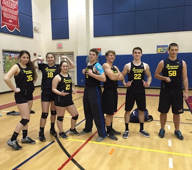 Cyo High School Volleyball #Statebound T-Shirt Photo