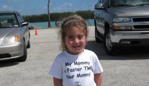 "My Mommy Is Faster Than Your Mommy!" T-Shirt Photo